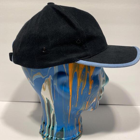 VTG Tennessee Titans Hat Strapback Black Houston Oilers Pro Line Logo Athletic - Picture 6 of 11